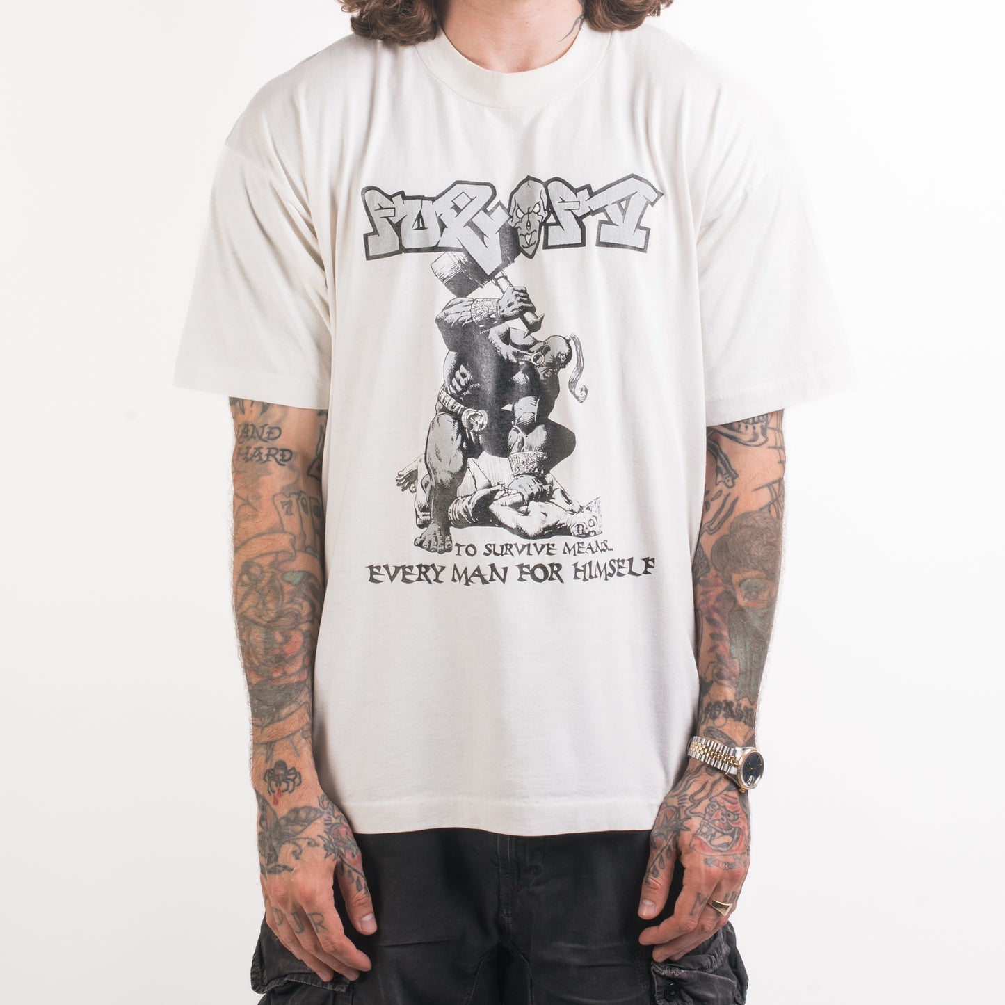 Vintage 90’s Fury Of Five Every Man For Himself T-Shirt