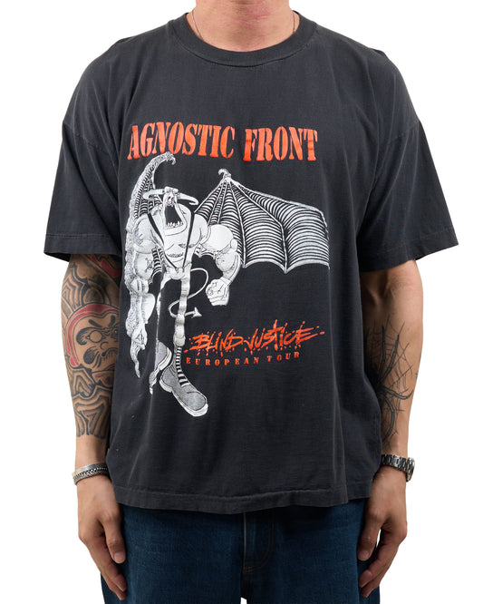 Vintage 90’s Agnostic Front Blind Justice T-Shirt
