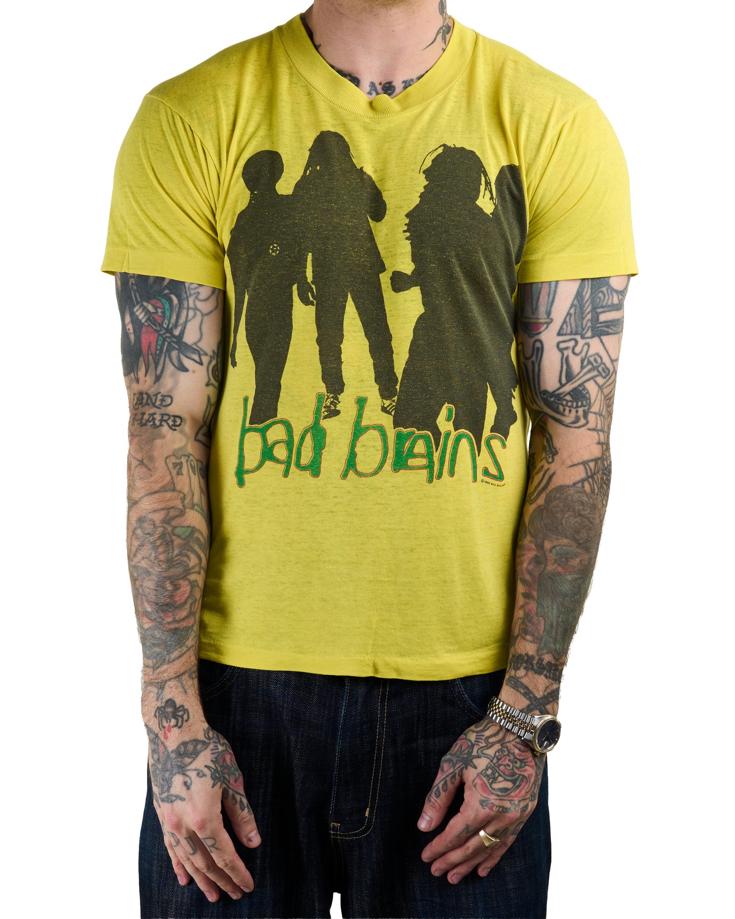 Vintage 1989 Bad Brains Quickness Tour T-Shirt