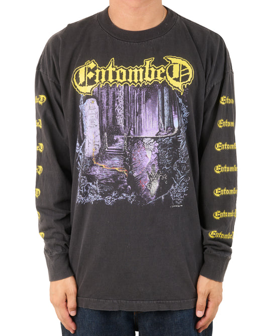 Vintage 1990 Entombed Left Hand Path Longsleeve