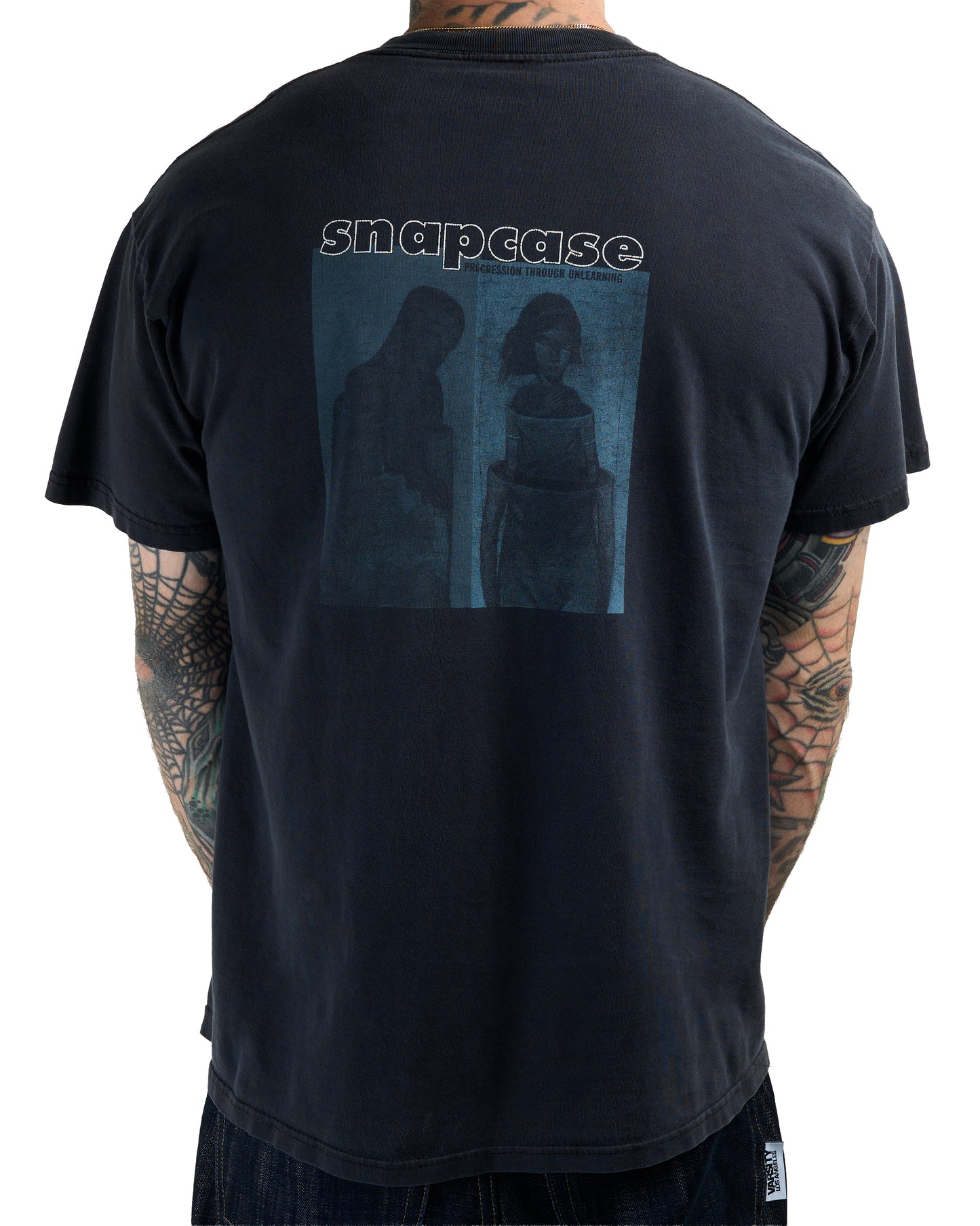 Vintage 90’s Snapcase Progression Through Unlearning T-Shirt