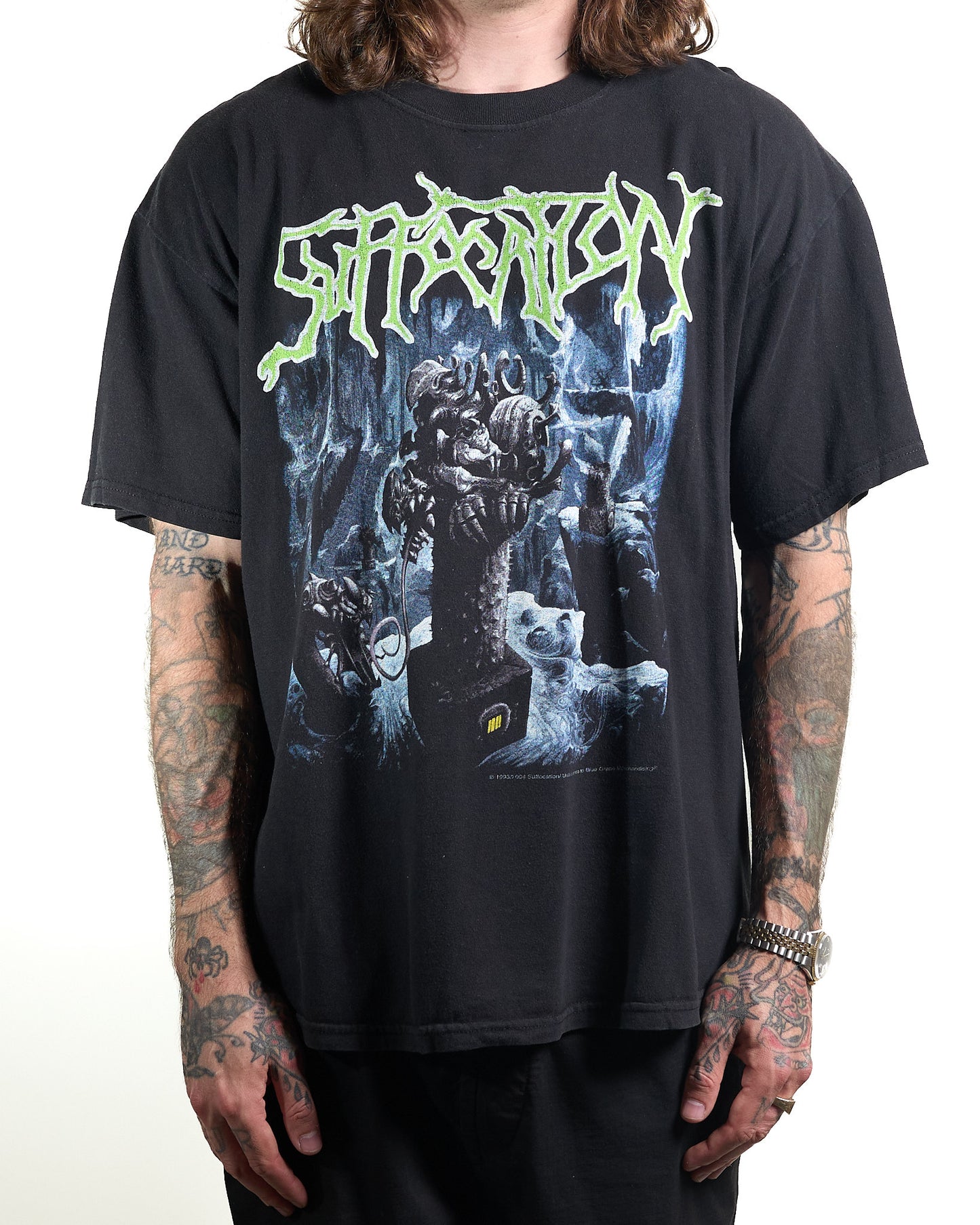 Vintage Suffocation Breeding The Spawn T-Shirt