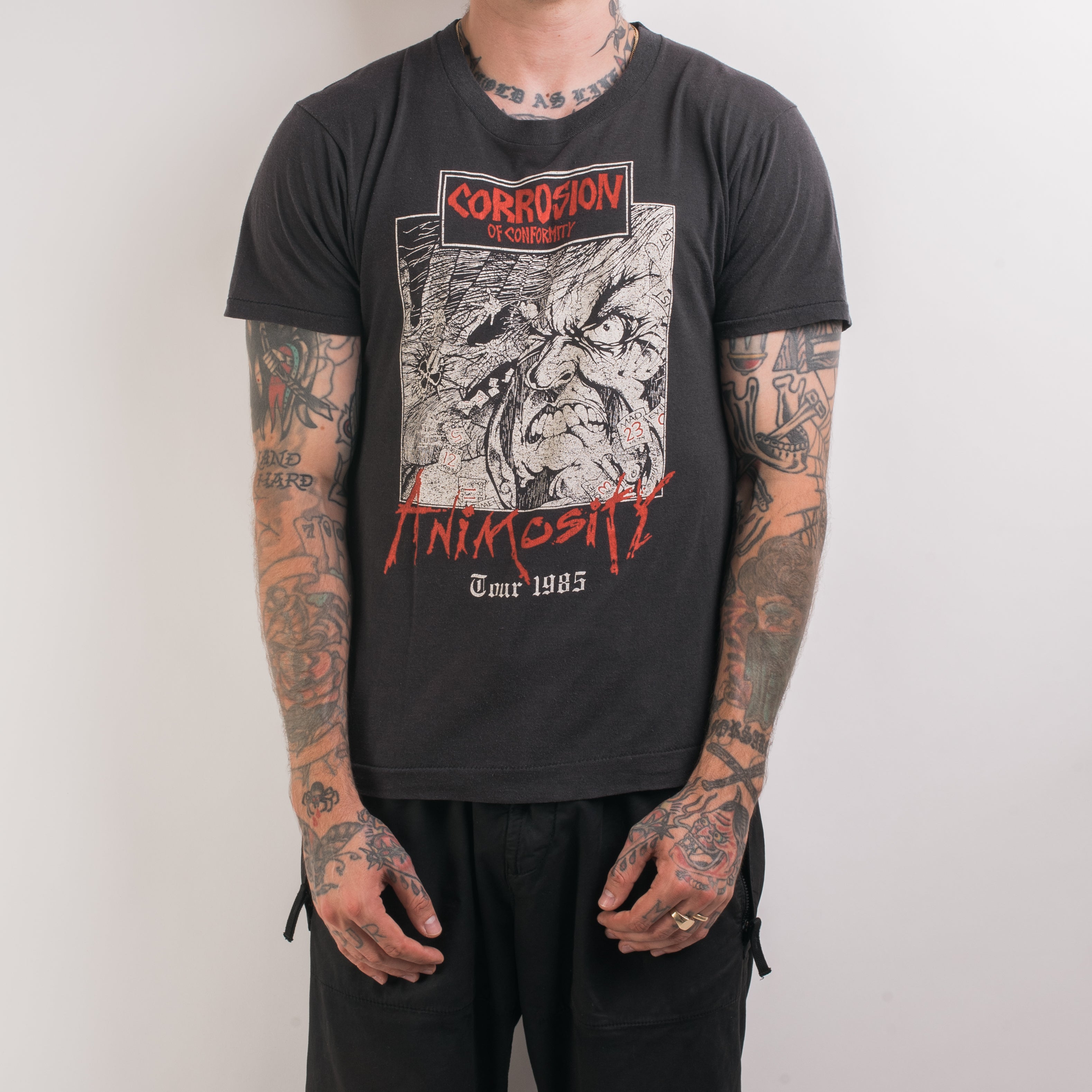 Vintage 1985 Corrosion Of Conformity Animosity T-Shirt – Mills Vintage USA