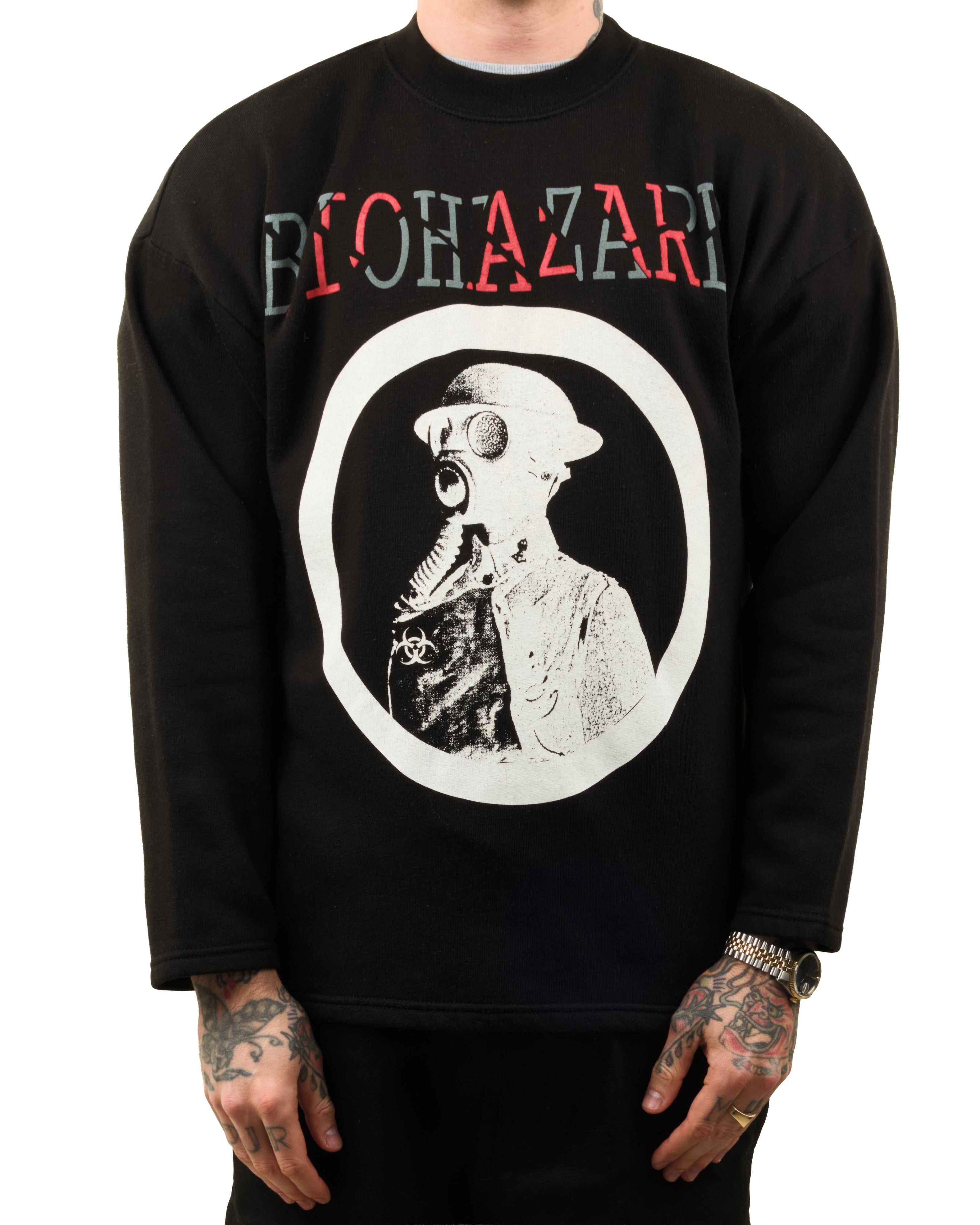 Vintage 90’s Biohazard Longsleeve – Mills Vintage USA