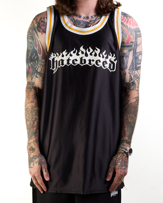 Vintage 2000 Hatebreed Basketball Jersey