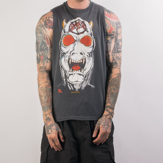 Vintage 1986 Slayer Reign In Blood Tour T-Shirt