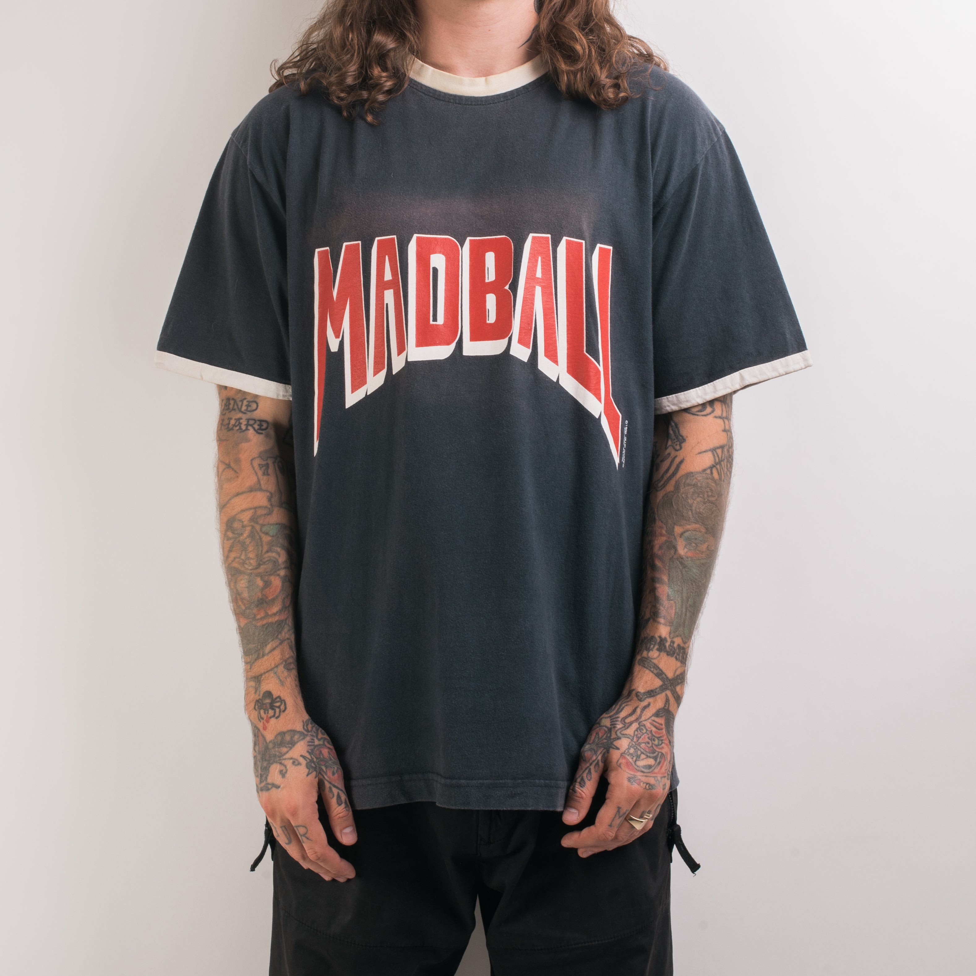 Vintage 1996 Madball Hardcore Lives Ringer T-Shirt – Mills Vintage USA