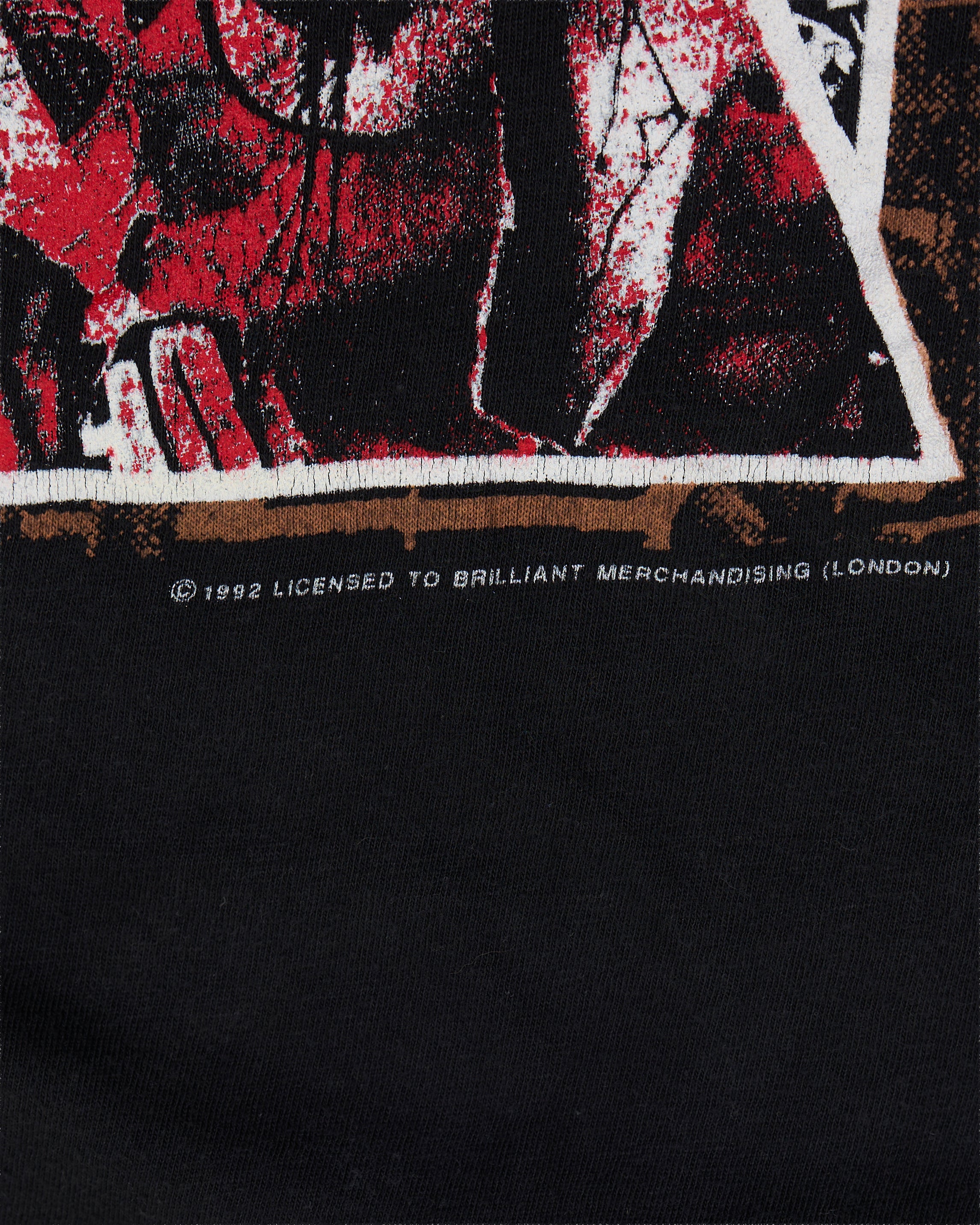 Vintage 1992 Napalm Death Campaign For Musical Destruction Tour T