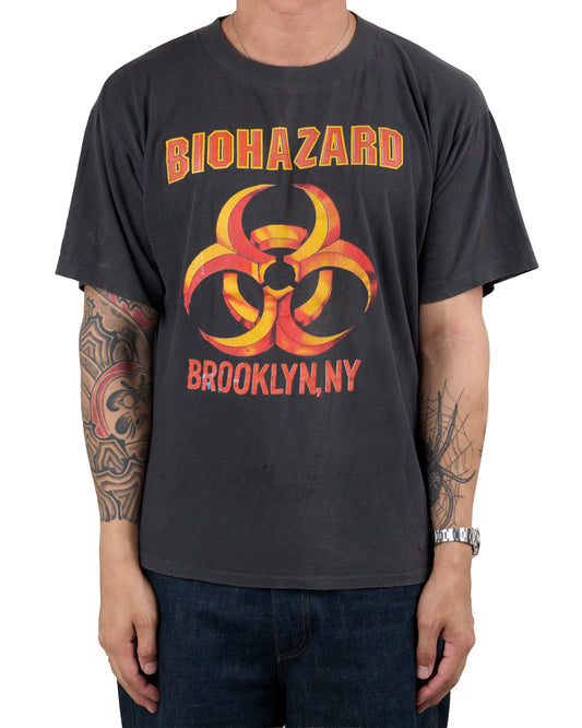 Vintage 1991 Biohazard Stomping The World Tour T-Shirt