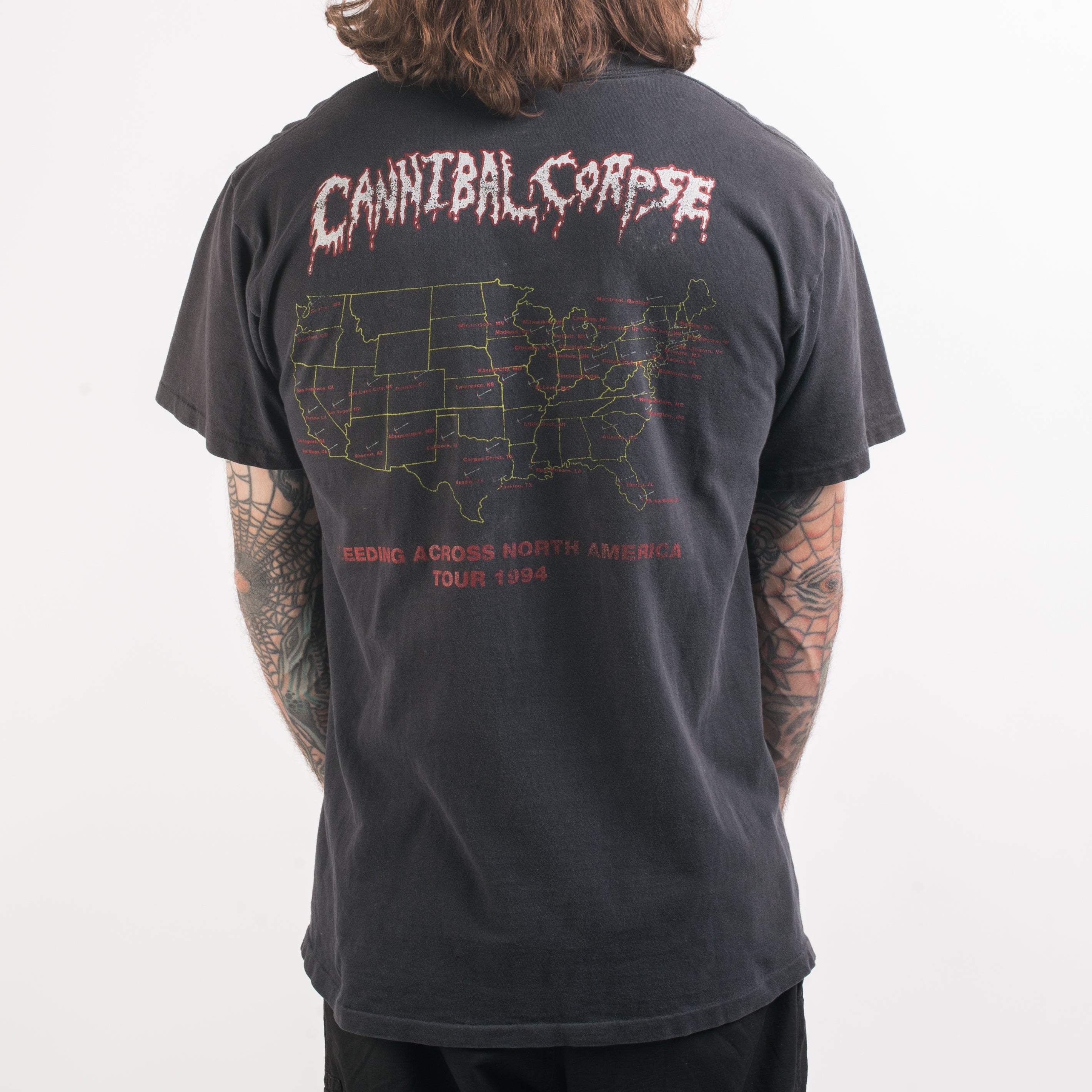 CANNIBAL CORPSE ツアーTシャツ 1994 ヴィンテージ　ロック 7AFB7833-6B77-4493-9163-