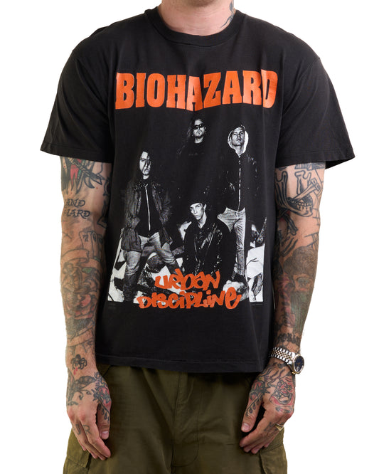 Vintage 1992 Biohazard Urban Discipline T-Shirt