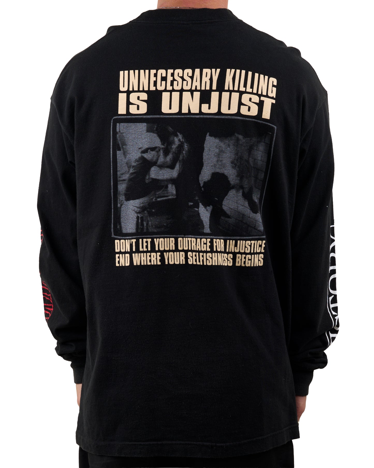 Vintage 90’s Earth Crisis Animal Liberation Longsleeve