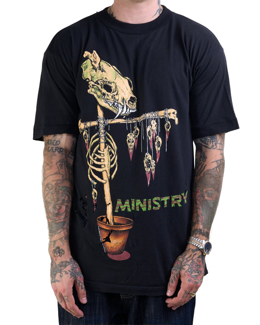 Vintage 1992 Ministry Scarecrow T-Shirt