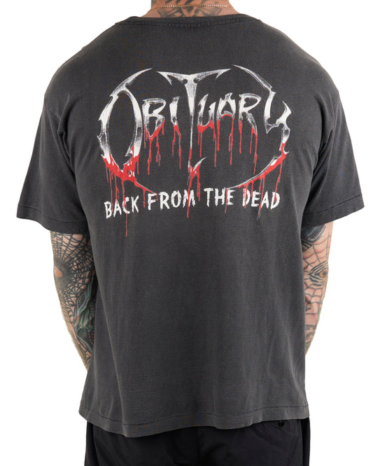 Vintage 90’s Obituary Back From The Dead T-Shirt