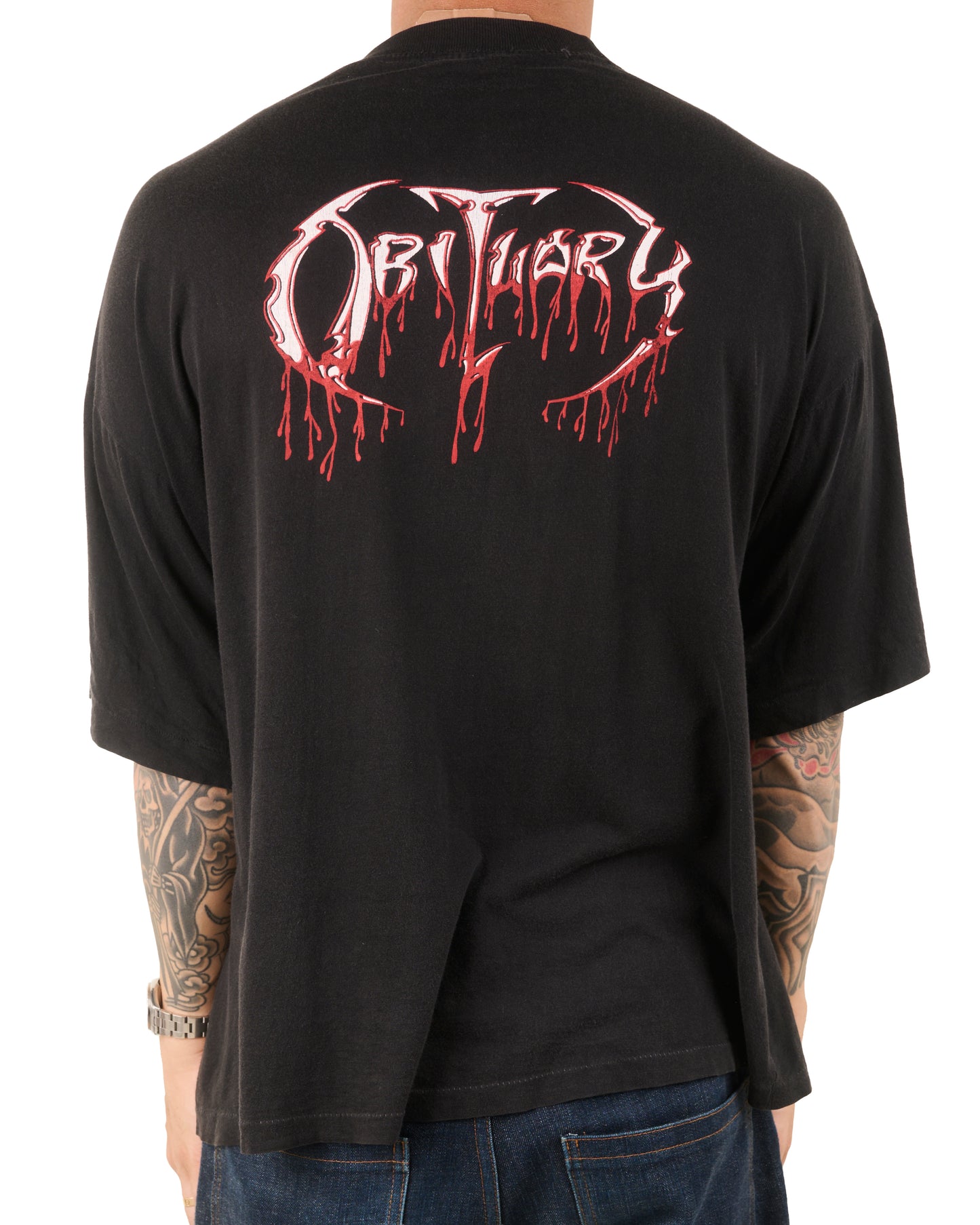 Vintage 90’s Obituary Cause Of Death T-Shirt