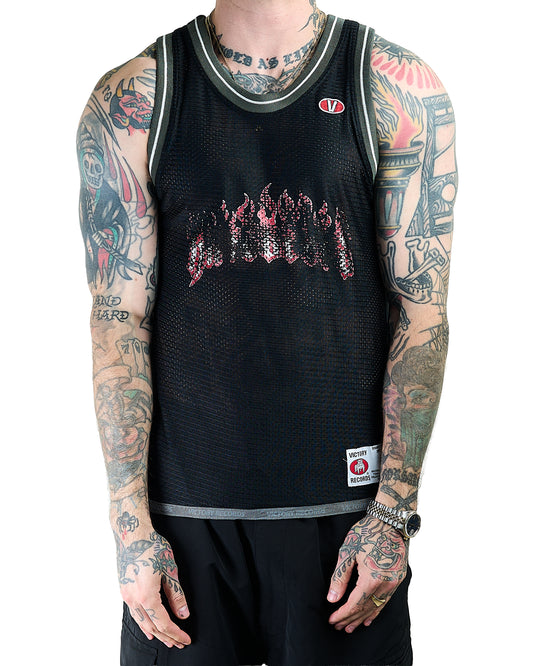 Vintage 90’s Hatebreed Victory Records Basketball Jersey