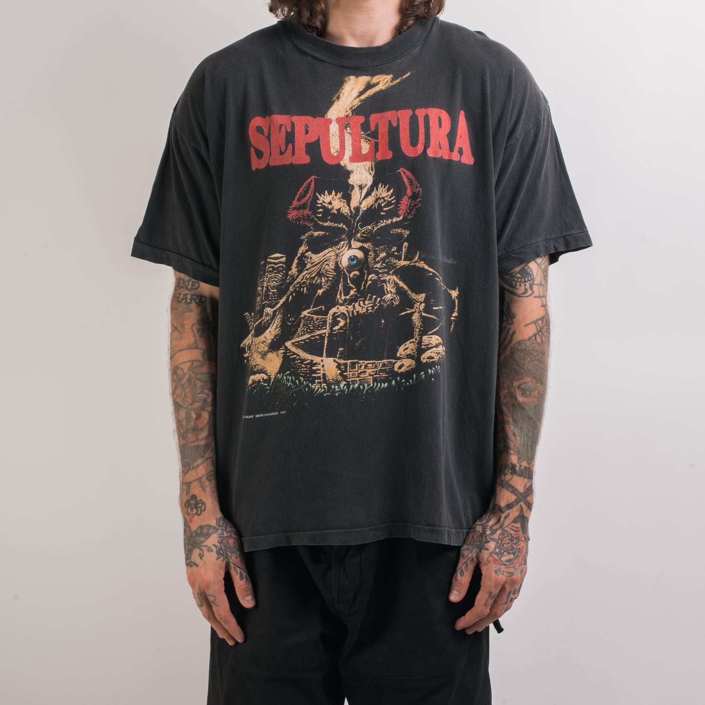 Vintage 1992 Sepultura Arise Tour T-Shirt