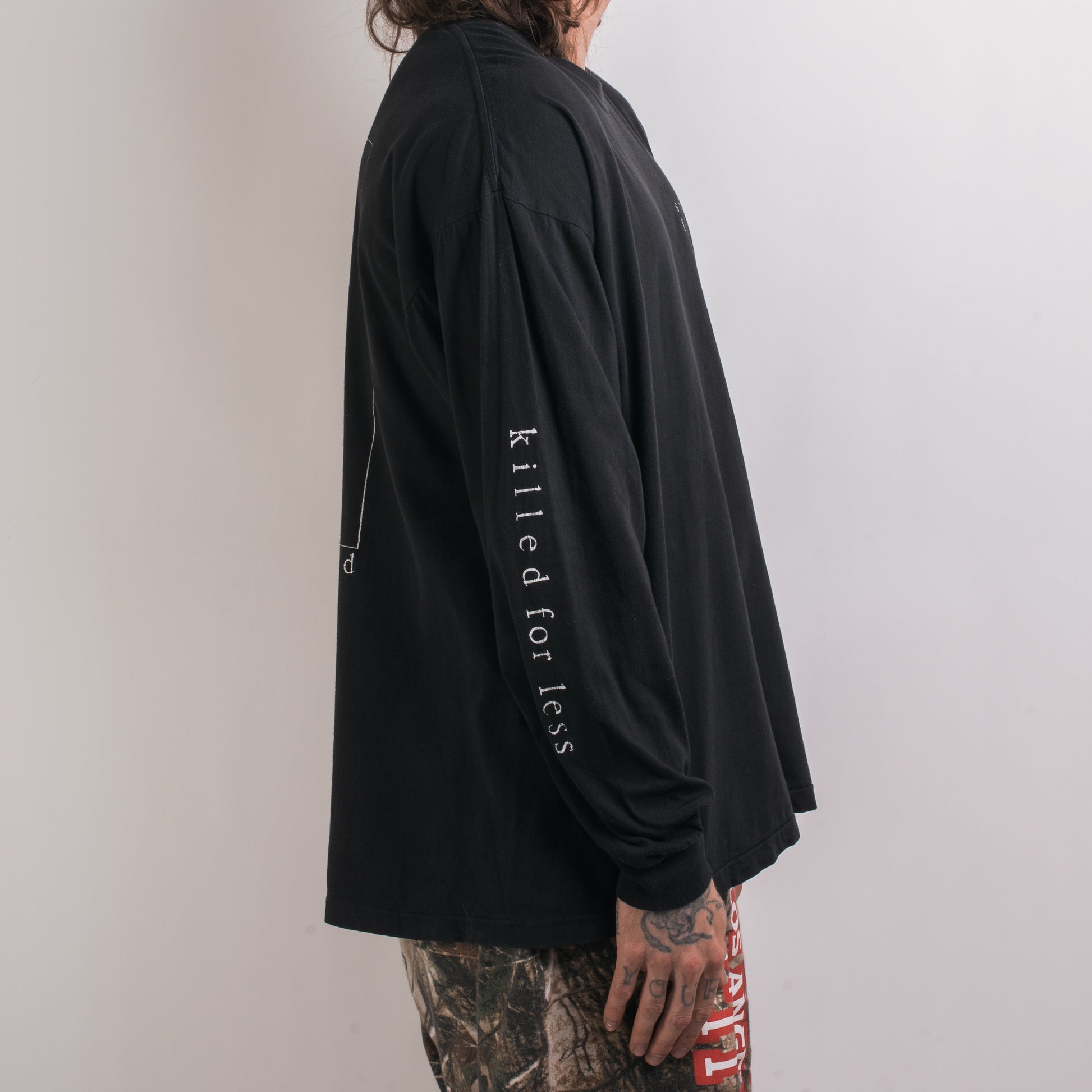 Vintage 90’s Sense Field Killed For Less Longsleeve – Mills Vintage USA