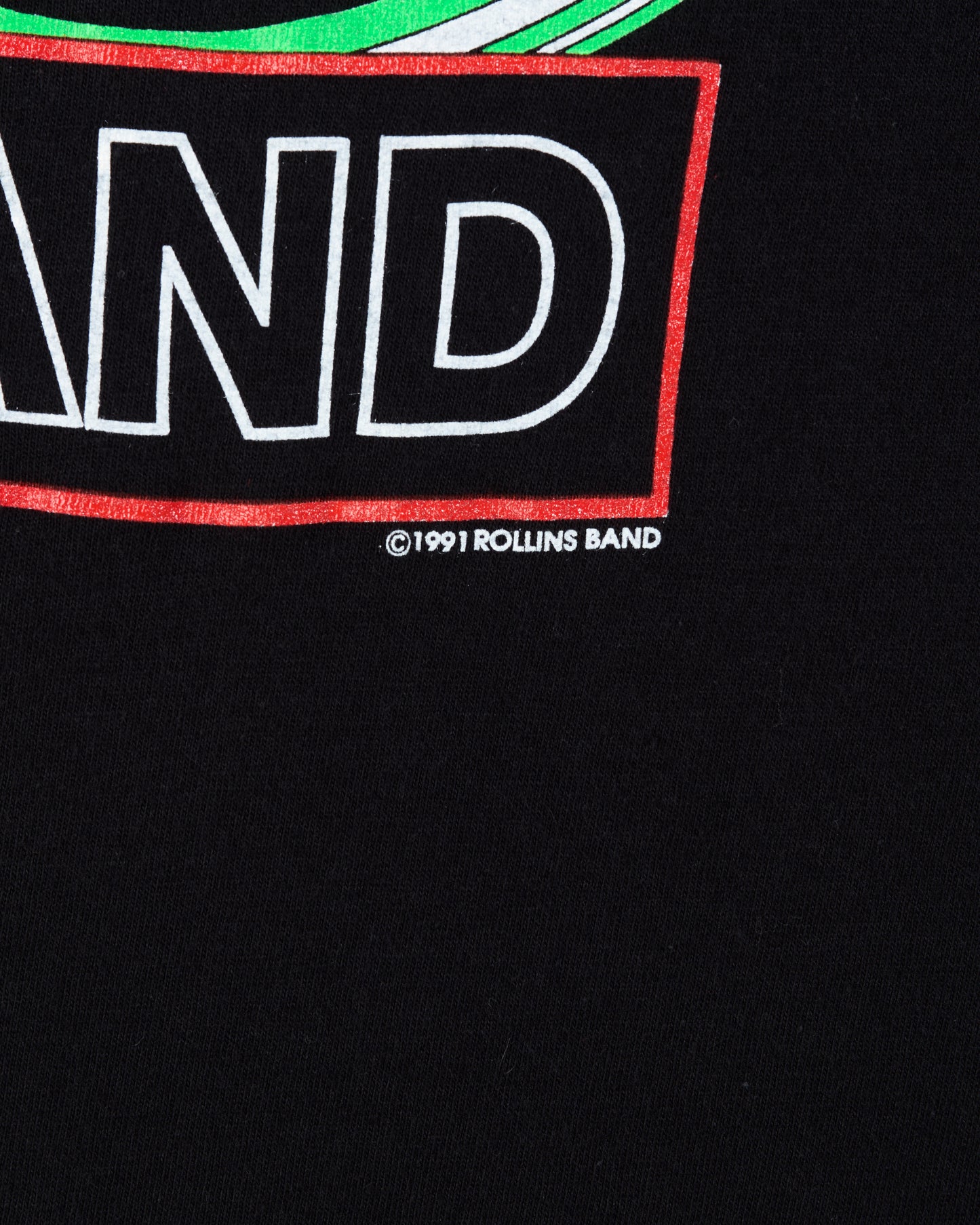 Vintage 1991 Rollins Band The End Of Silence T-Shirt