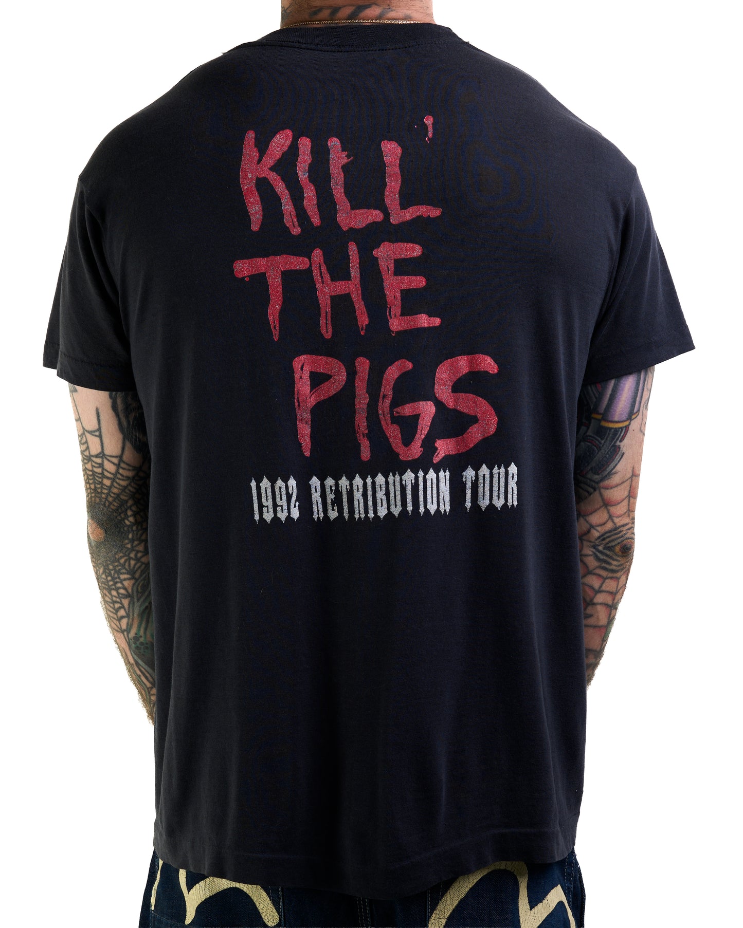 Vintage 1992 Malevolent Creation Retribution Tour T-Shirt