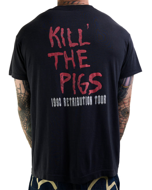 Vintage 1992 Malevolent Creation Retribution Tour T-Shirt