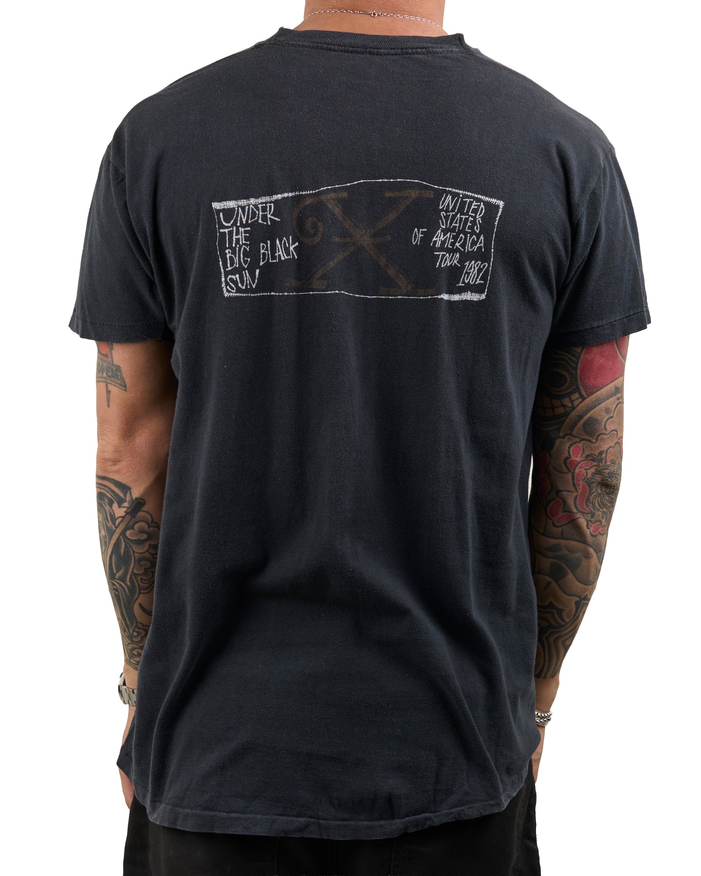 Vintage 1982 X Under The Big Black Sun Tour T-Shirt
