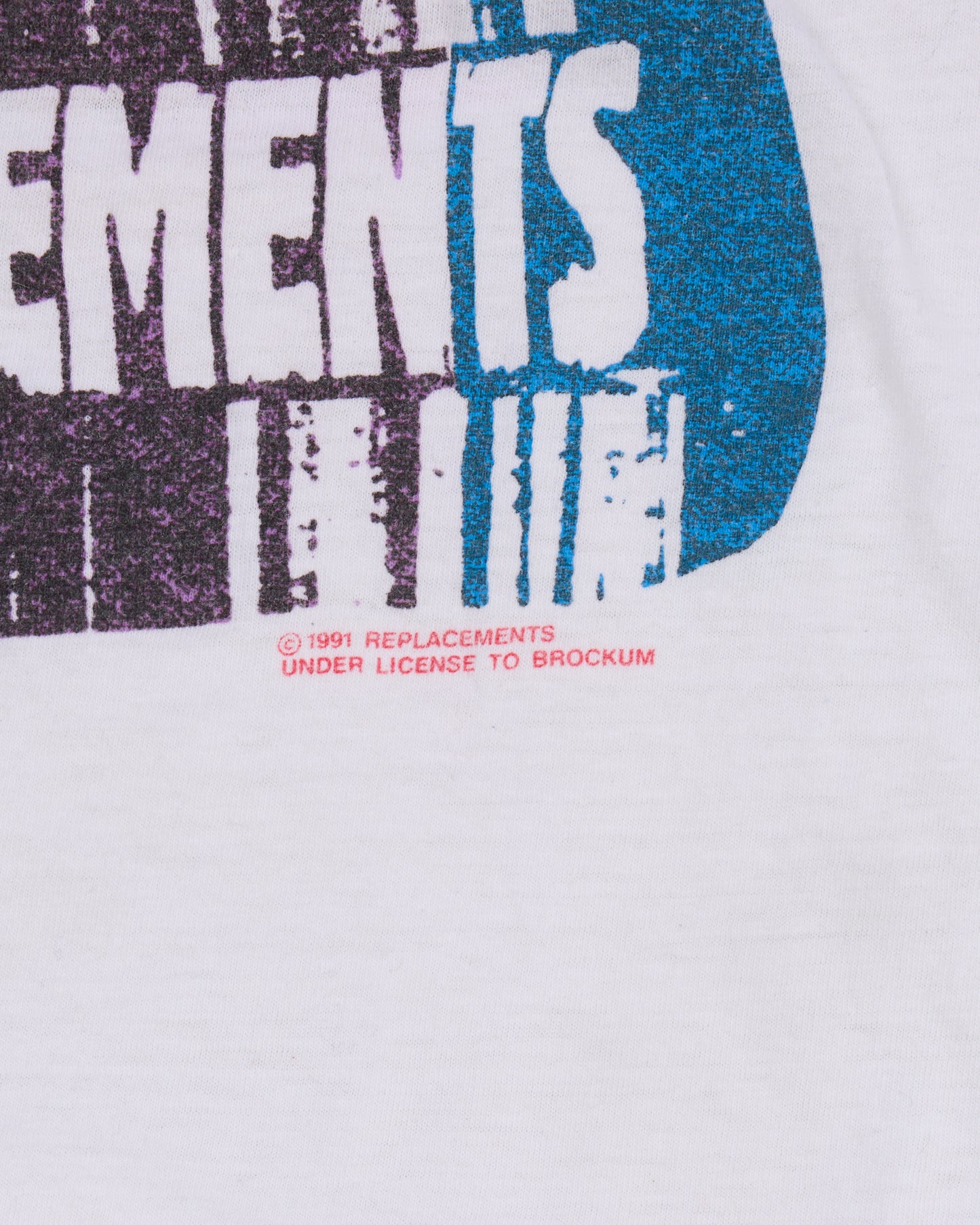 Vintage 1991 The Replacements T-Shirt