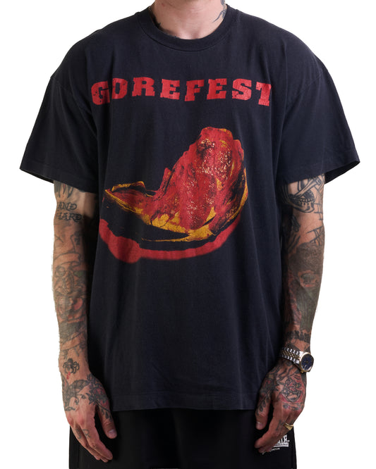 Vintage 90’s Gorefest Heart Soul Fire T-Shirt