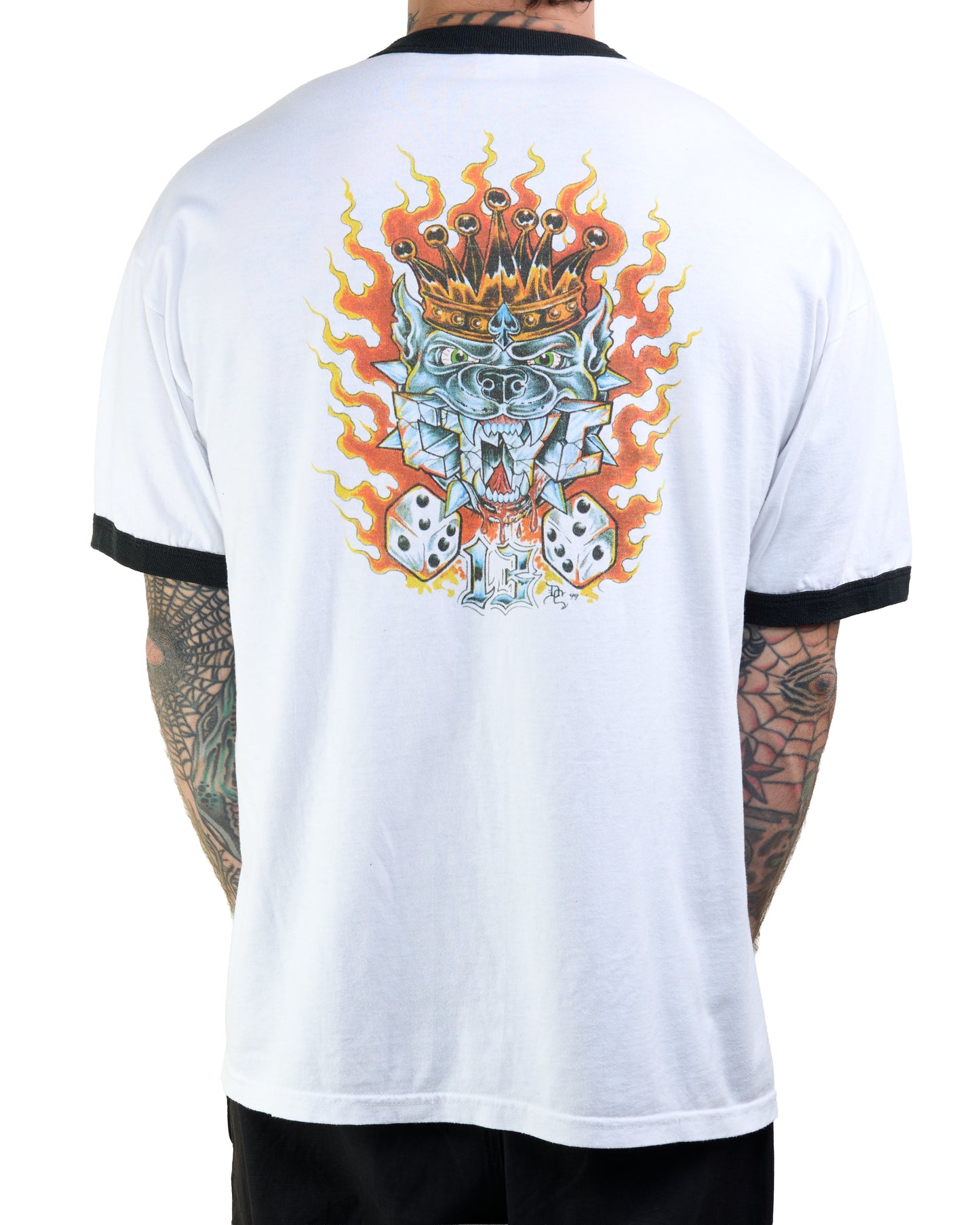 Vintage 90’s Cold As Life Ringer T-Shirt