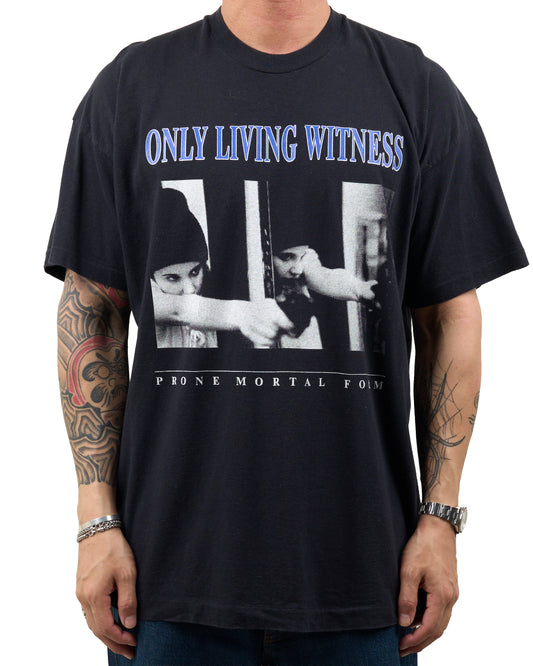 Vintage 90’s Only Living Witness Prone Mortal Form Tour T-Shirt