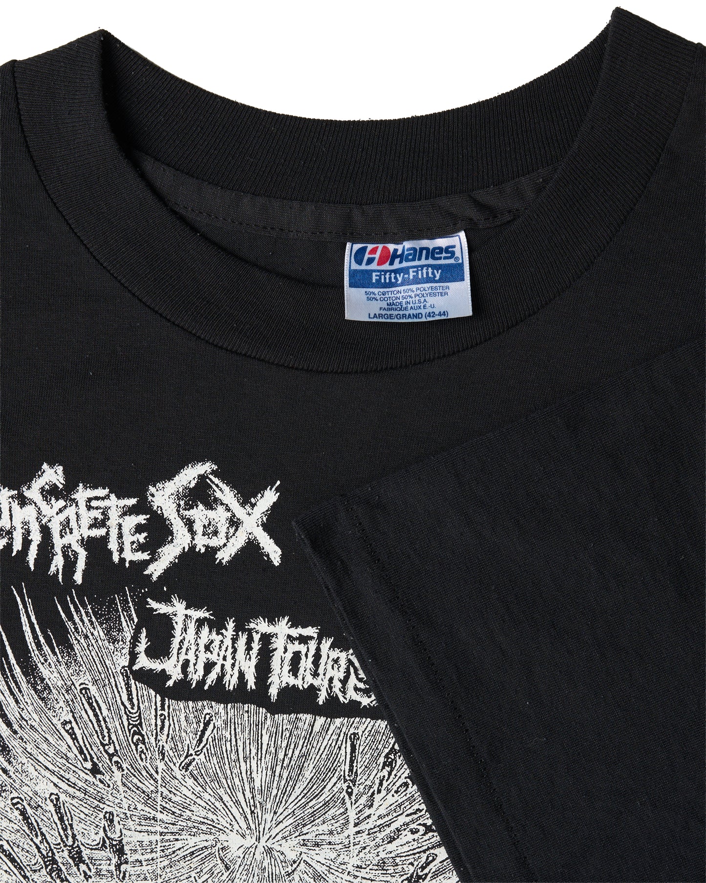 Vintage 1992 Concrete Sox Nightmare Japan Tour T-Shirt