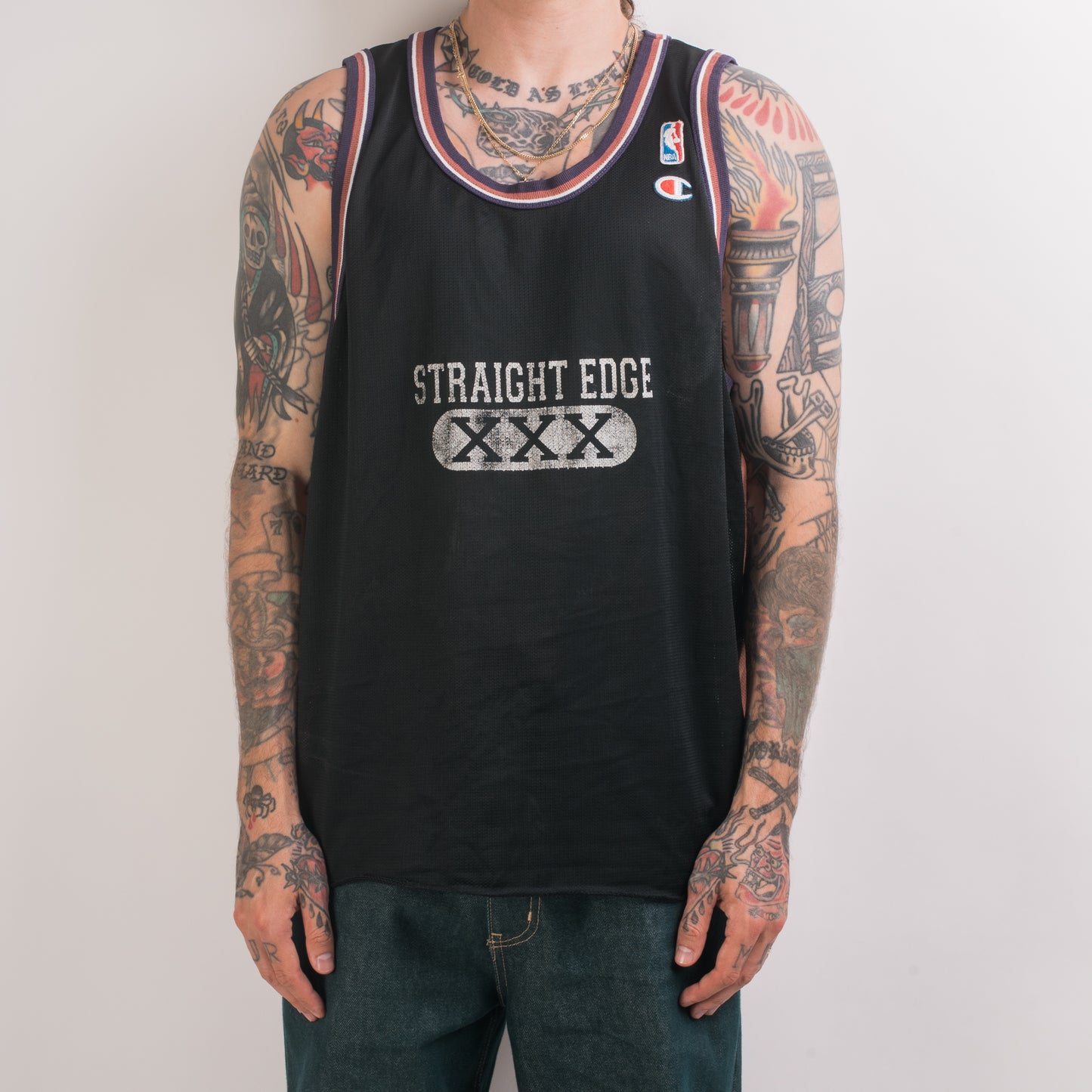 Vintage 90’s Straight Edge Champion Jersey