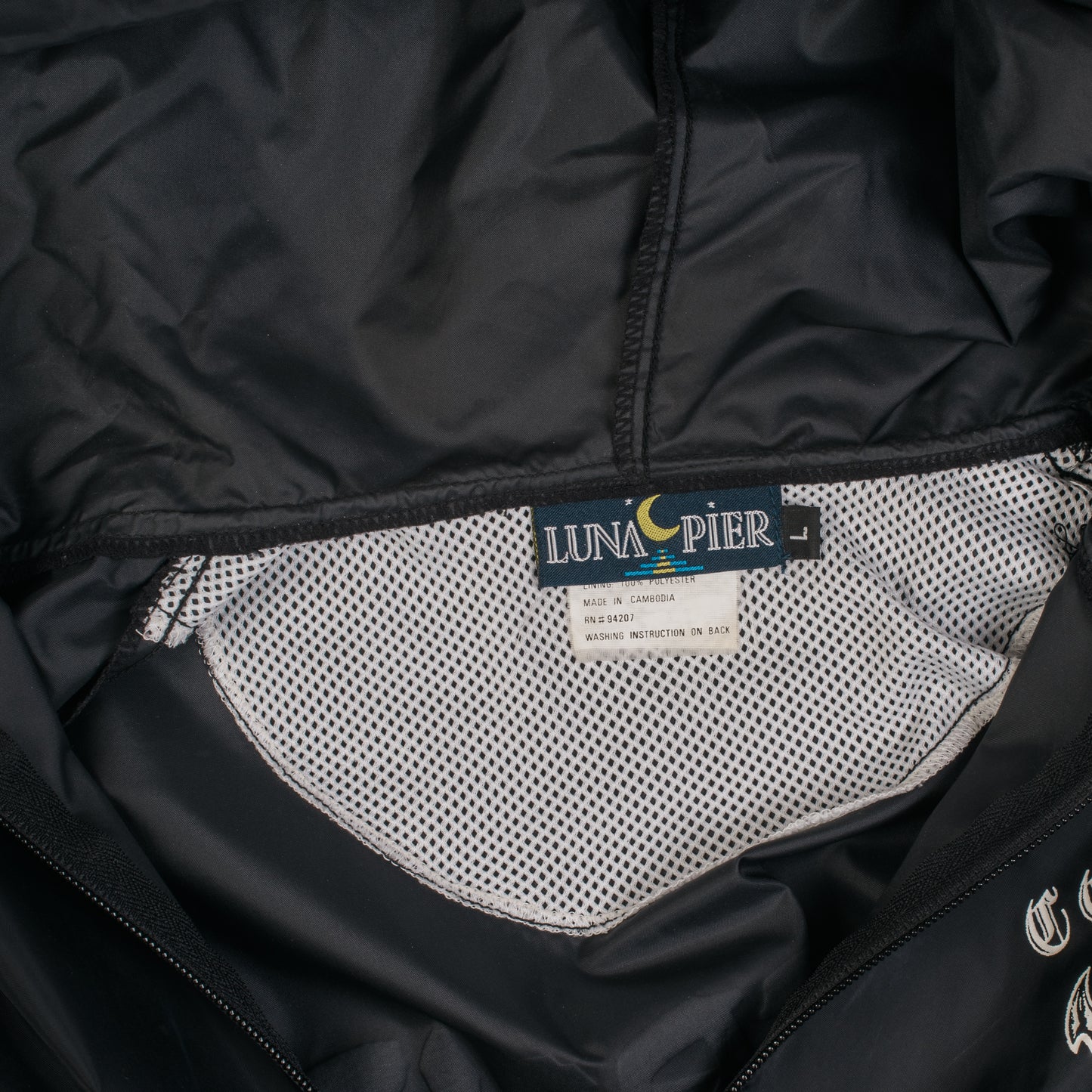 Vintage Cold As Life Murder City Windbreaker