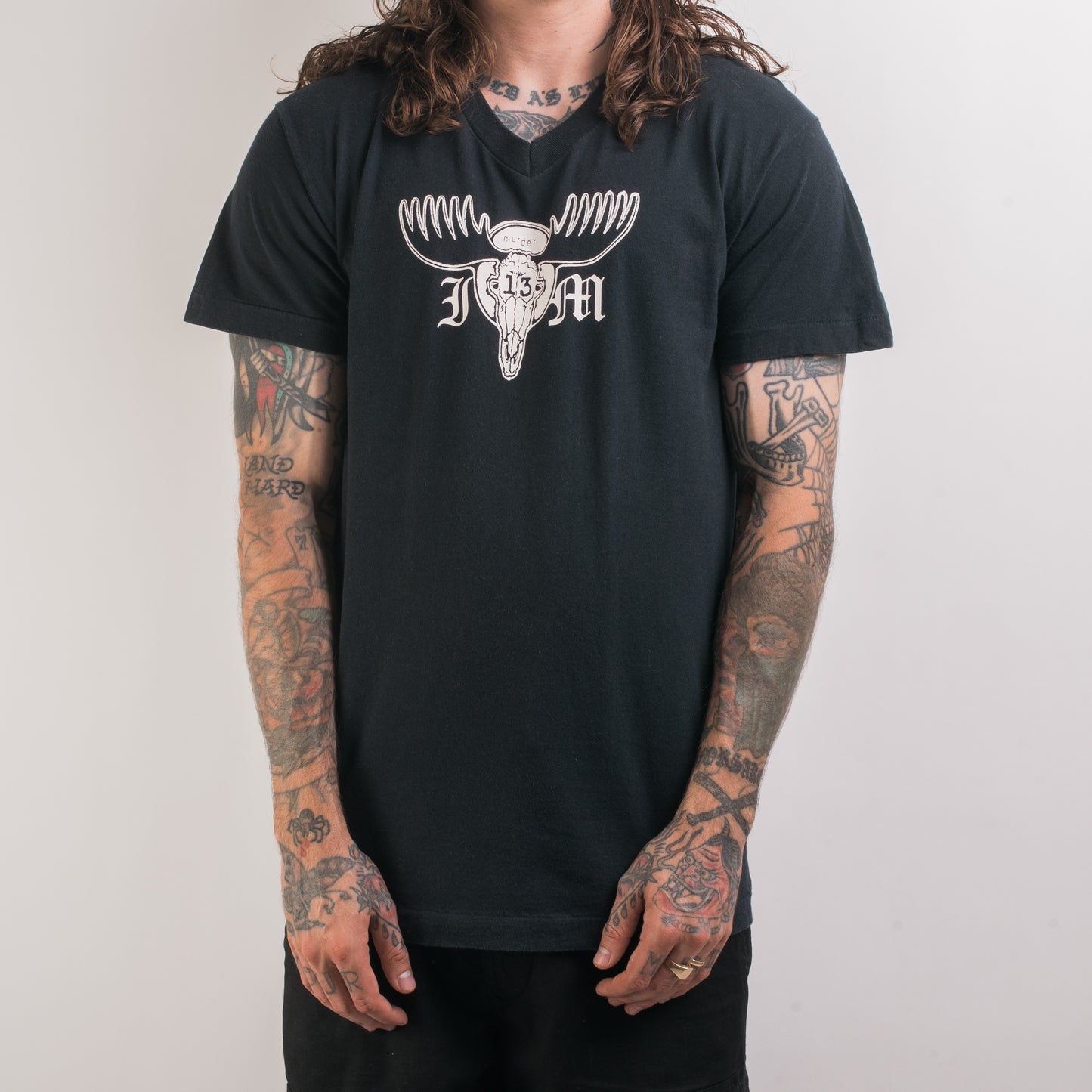 Vintage 90’s Iron Monkey V Neck T-Shirt