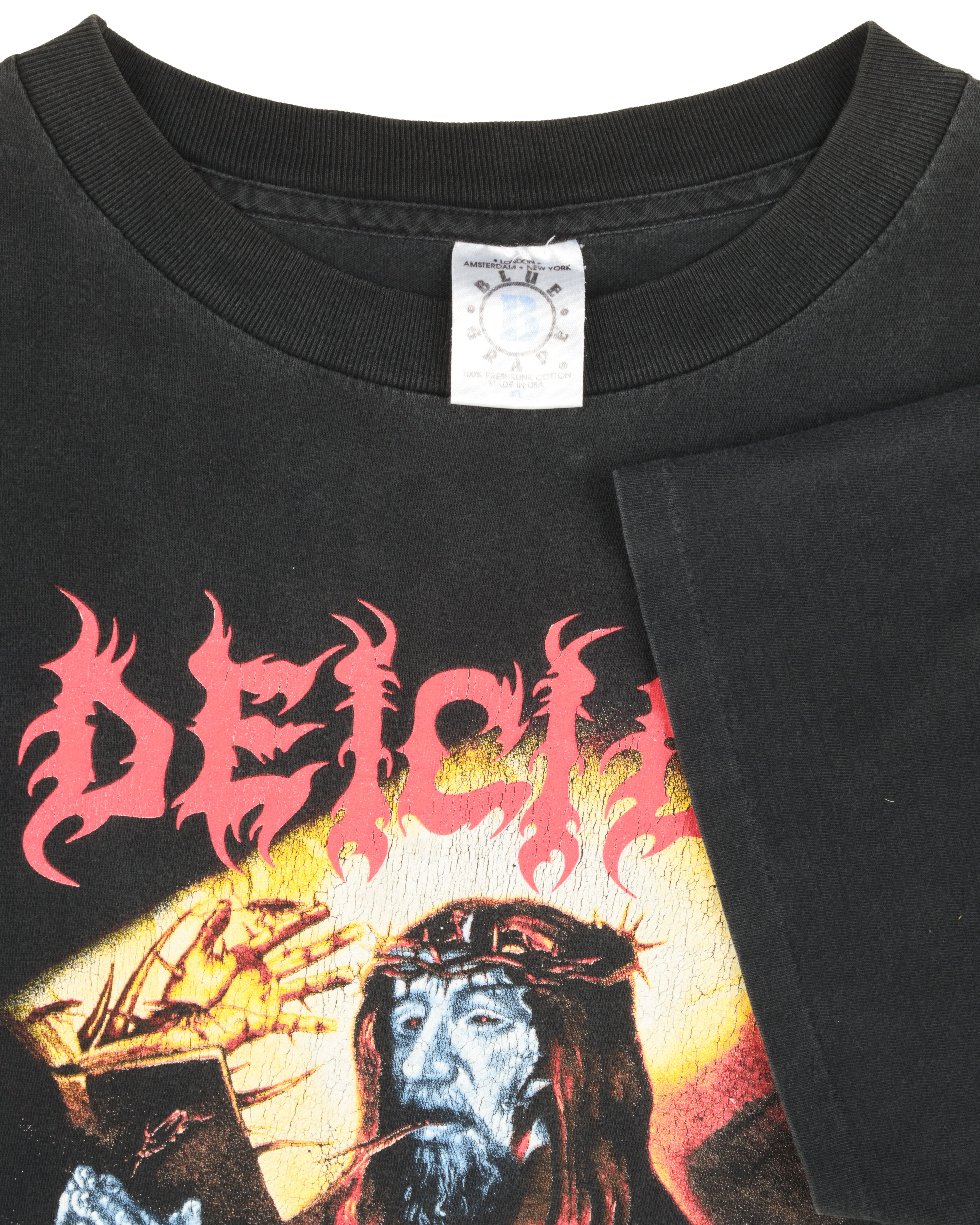 Vintage 90's Deicide Serpents Of The Light T-Shirt – Mills Vintage USA