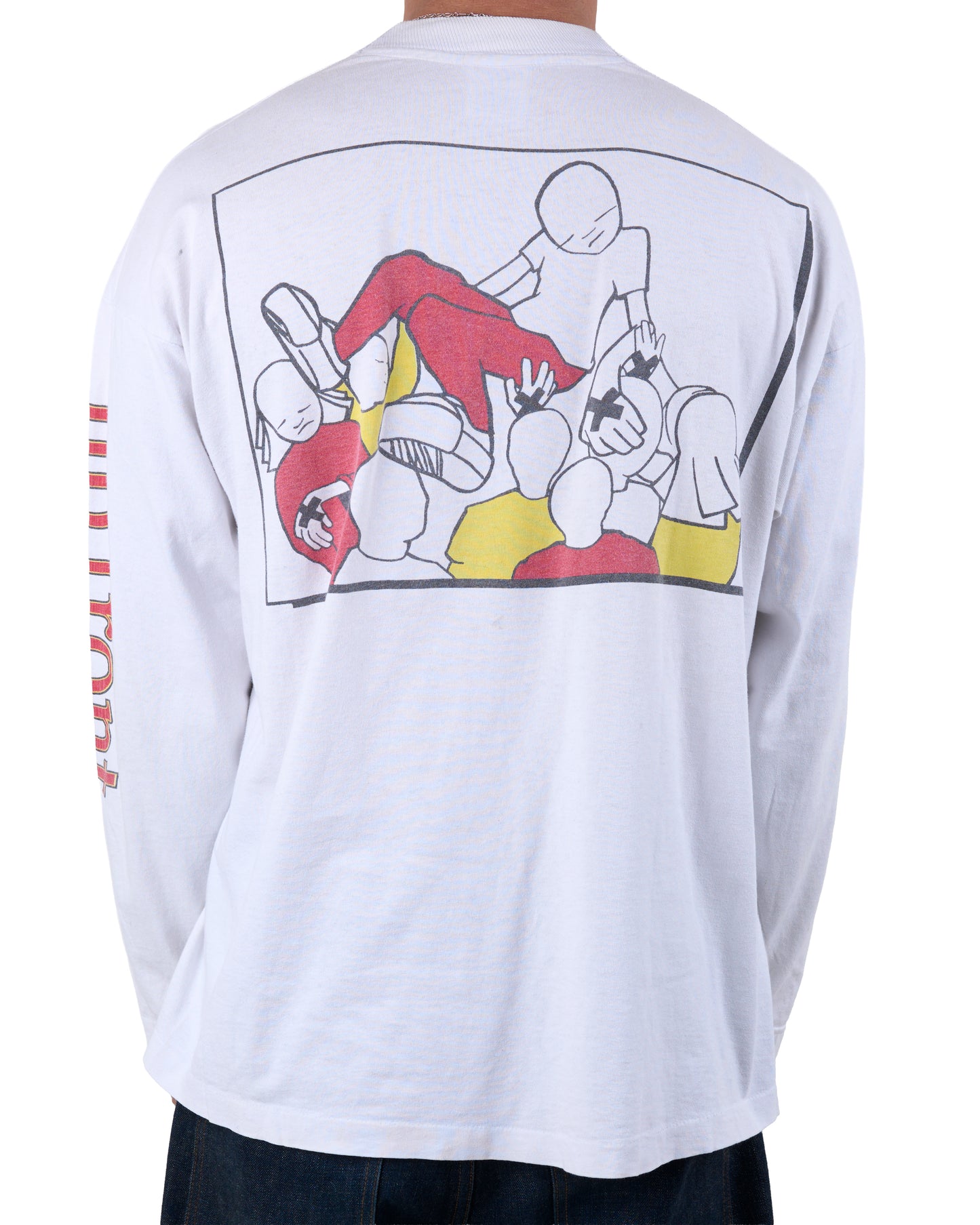 Vintage 90’s Up Front What Fire Does Longsleeve