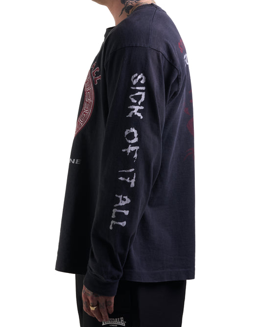 Vintage 1992 Sick Of It All We Stand Alone Tour Longsleeve