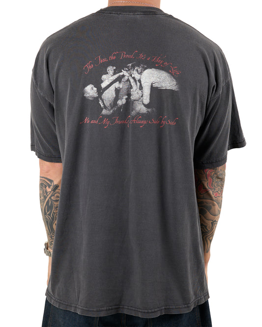 Vintage Death Threat Peace And Security T-Shirt