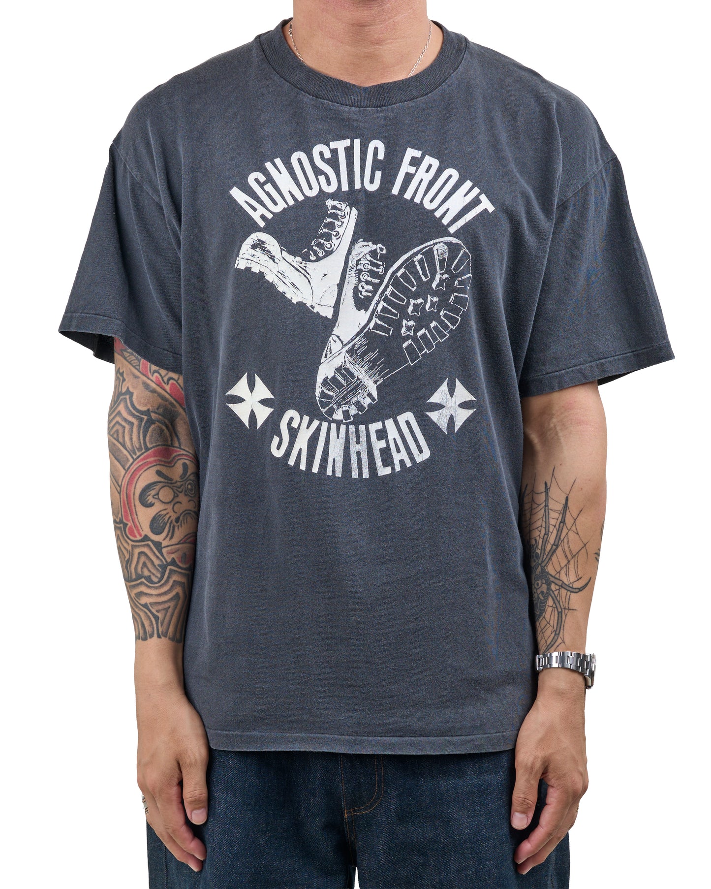 Vintage 90’s Agnostic Front Skinhead T-Shirt
