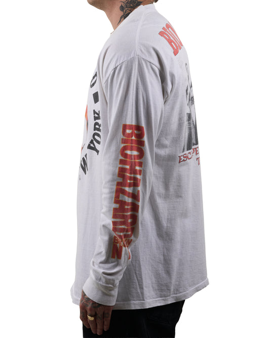 Vintage 1992 Biohazard Escape From New York Longsleeve