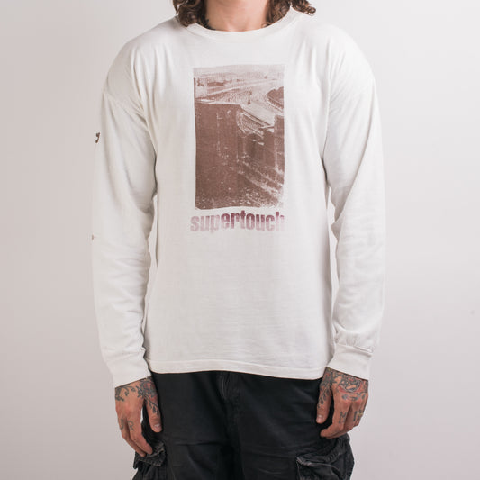 Vintage 90’s Supertouch The Earth Is Flat Longsleeve