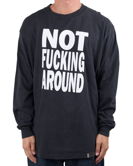Vintage 90’s Ned’s Atomic Dustbin Not Fucking Around Longsleeve