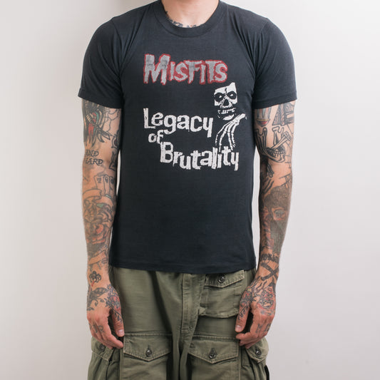 Vintage 80’s Misfits Legacy Of Brutality T-Shirt