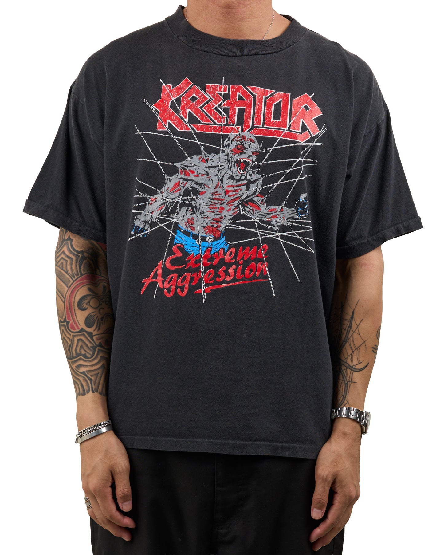 Vintage 1989 Kreator Extreme Aggression Tour T-Shirt