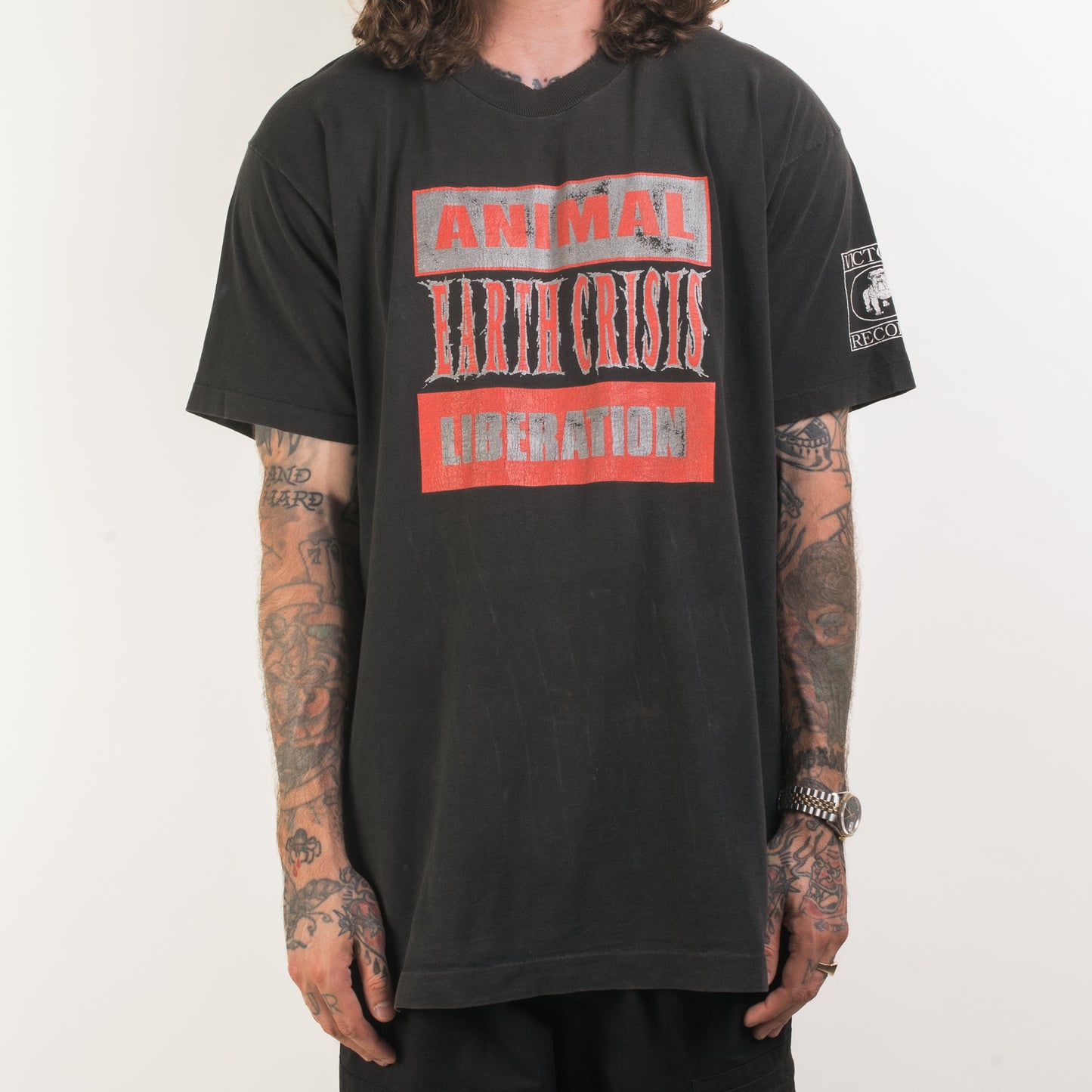 Vintage 90’s Earth Crisis Animal Liberation T-Shirt