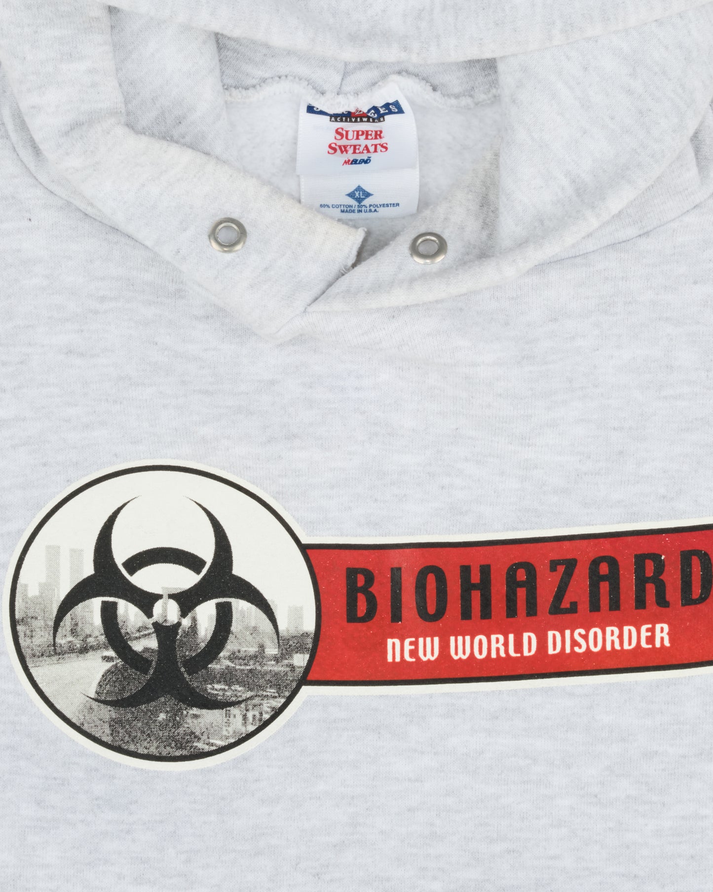 Vintage 90’s Biohazard New World Disorder Hoodie