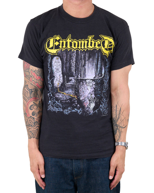 Vintage 1990 Entombed Left Hand Path T-Shirt