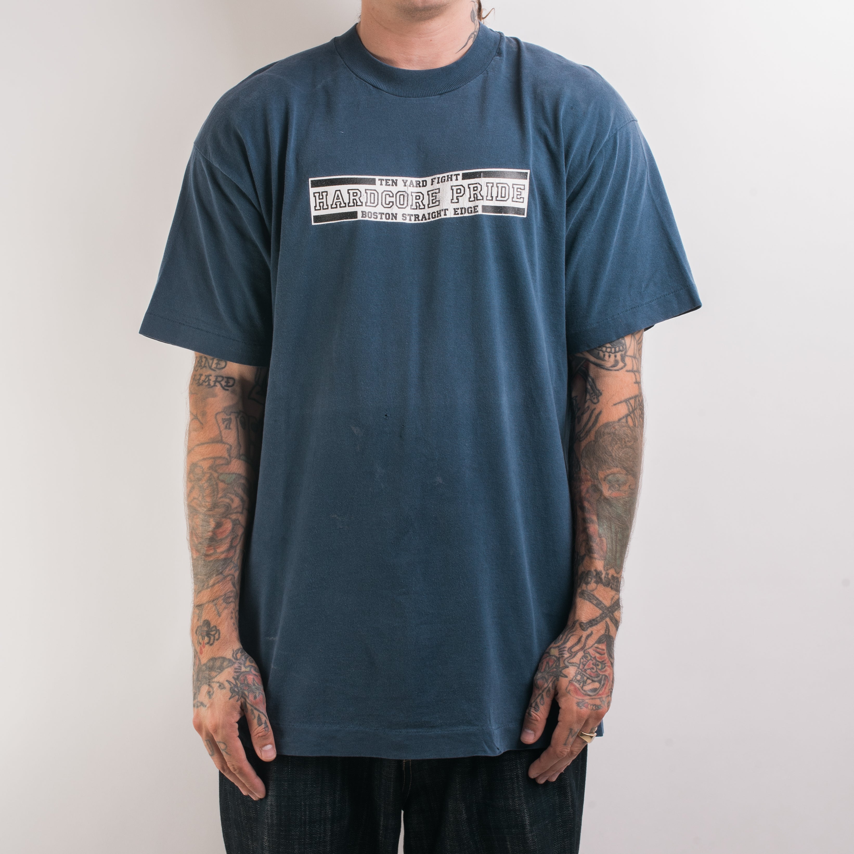Vintage 90's Ten Yard Fight Hardcore Pride T-Shirt – Mills Vintage USA