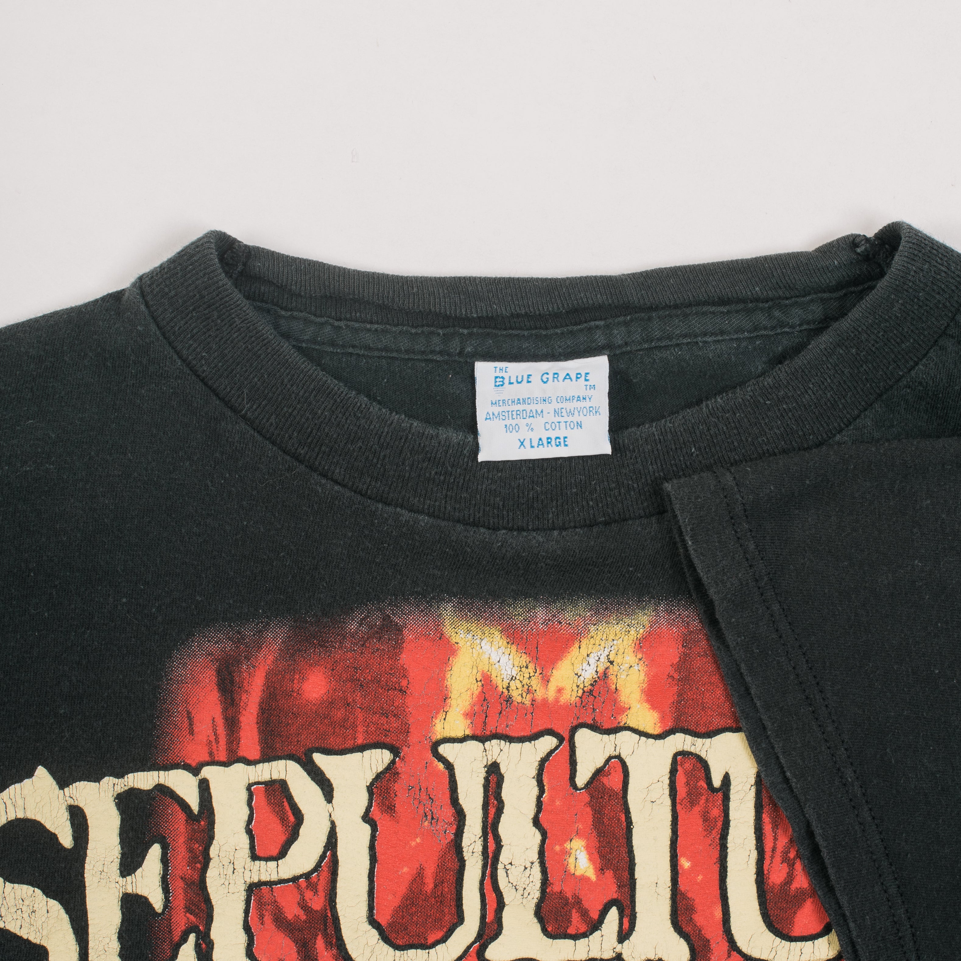 Vintage 1993 Sepultura War For Territory T-Shirt – Mills Vintage 1993 Sepultura War For Territory T-Shirt – Mills