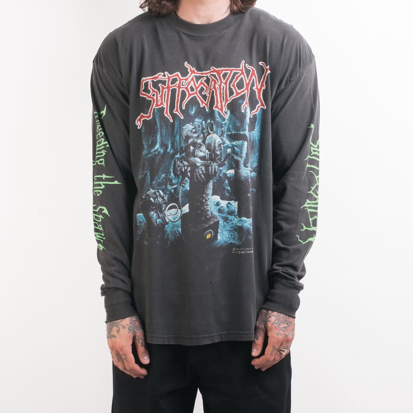 Vintage 90’s Suffocation Pierced From Within Longsleeve